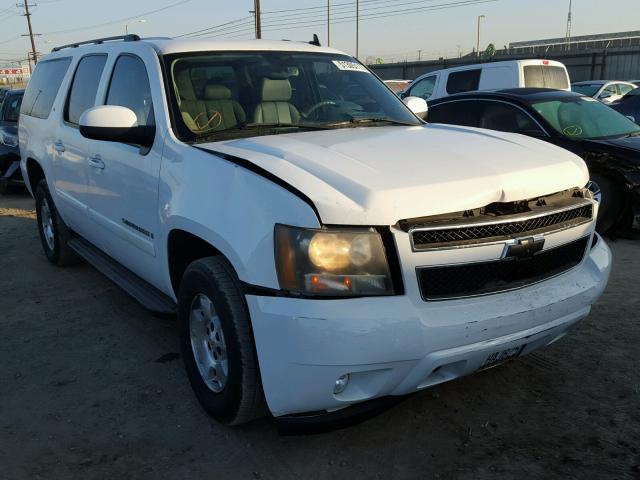 3GNFC16J07G290471 - 2007 CHEVROLET SUBURBAN C WHITE photo 1