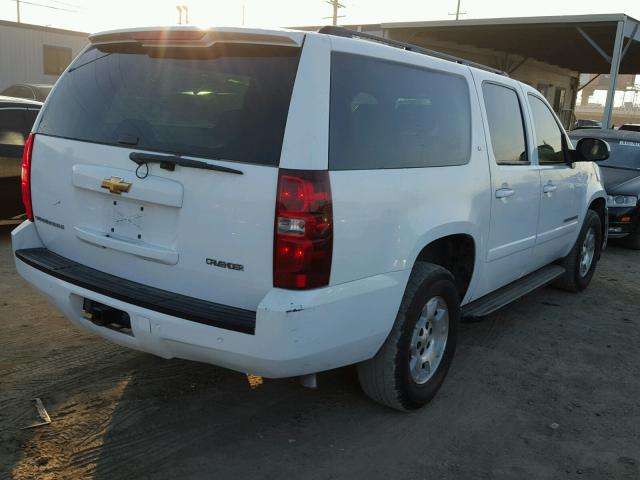 3GNFC16J07G290471 - 2007 CHEVROLET SUBURBAN C WHITE photo 4