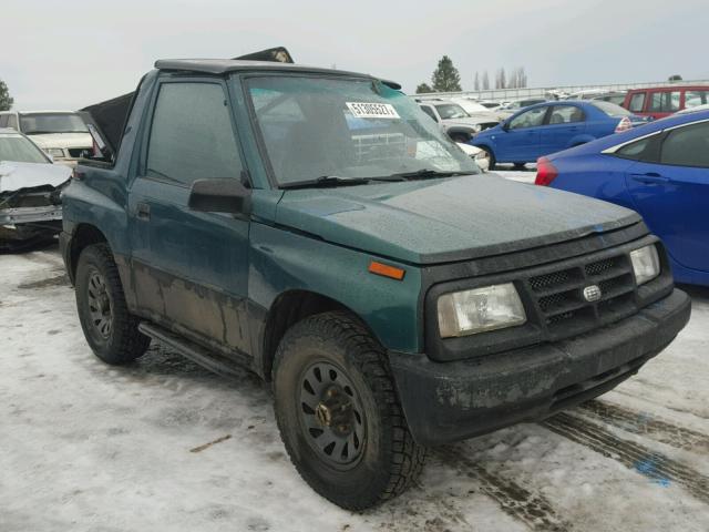 2CNBJ1860W6924373 - 1998 CHEVROLET TRACKER GREEN photo 1