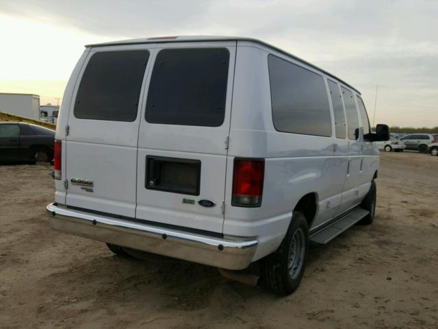 1FBNE3BL4EDA47875 - 2014 FORD ECONOLINE WHITE photo 4