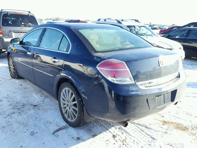 1G8ZV57797F219405 - 2007 SATURN AURA XR BLUE photo 3