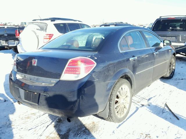 1G8ZV57797F219405 - 2007 SATURN AURA XR BLUE photo 4