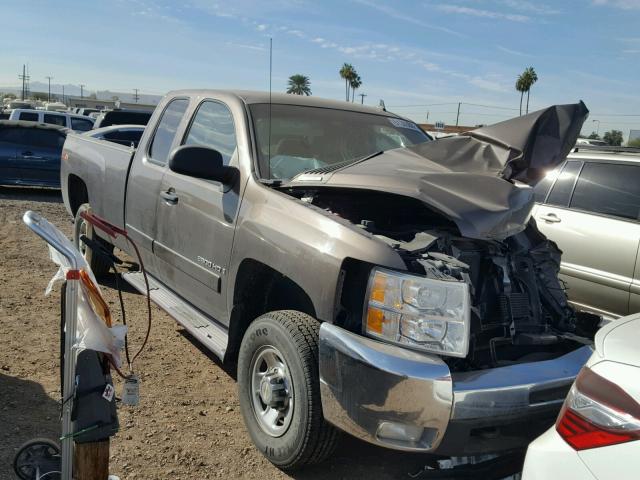 1GCHC29KX8E144180 - 2008 CHEVROLET SILVERADO CHARCOAL photo 1