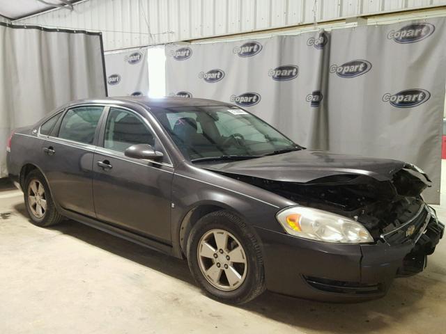 2G1WT57K891124288 - 2009 CHEVROLET IMPALA 1LT CHARCOAL photo 1