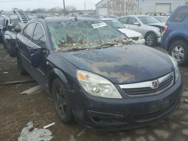 1G8ZS57N18F122899 - 2008 SATURN AURA XE BLUE photo 1