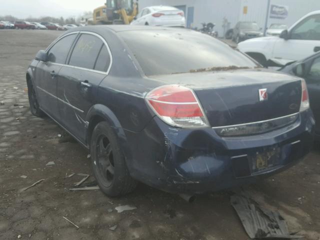 1G8ZS57N18F122899 - 2008 SATURN AURA XE BLUE photo 3