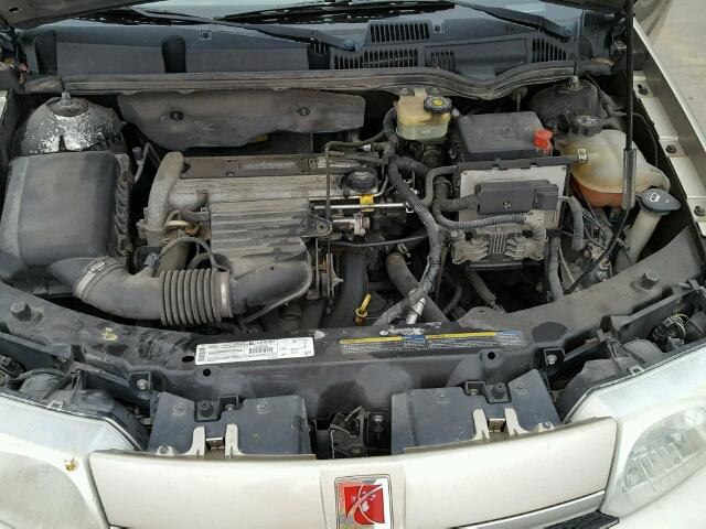 1G8AJ52F33Z143888 - 2003 SATURN ION LEVEL GOLD photo 7