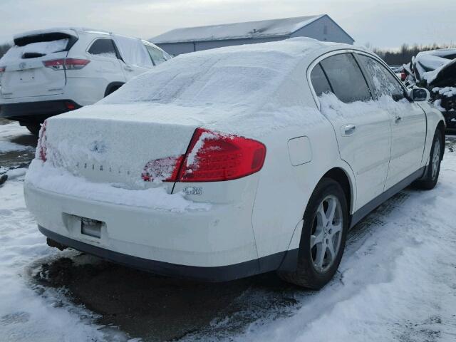 JNKCV51E74M608200 - 2004 INFINITI G35 WHITE photo 4