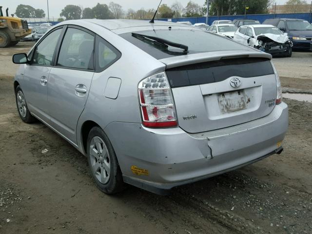 JTDKB20U877557855 - 2007 TOYOTA PRIUS GRAY photo 3