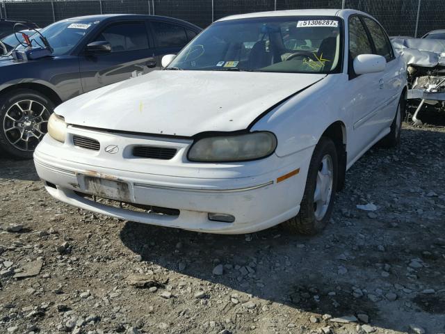 1G3NG52MXW6337117 - 1998 OLDSMOBILE CUTLASS GL თეთრი ფოტო 2