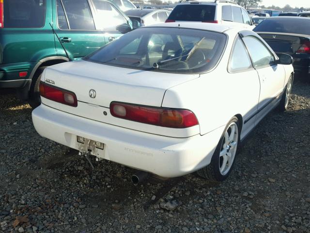 JH4DC4345TS021528 - 1996 ACURA INTEGRA RS WHITE photo 4