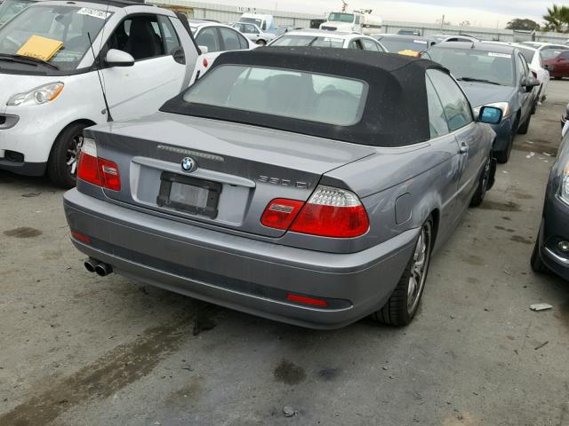 WBABW53494PL40924 - 2004 BMW 330 CI SILVER photo 4