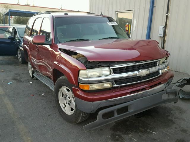 1GNEC13Z14R271512 - 2004 CHEVROLET TAHOE C150 BURGUNDY photo 1