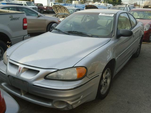 1G2NW12E35M186849 - 2005 PONTIAC GRAND AM G SILVER photo 2