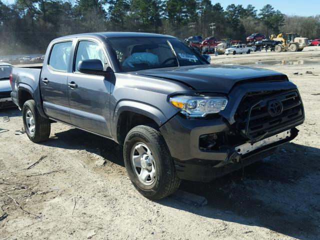 5TFAX5GN1GX070218 - 2016 TOYOTA TACOMA DOU GRAY photo 1