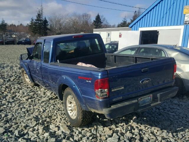 1FTZR45E88PA12389 - 2008 FORD RANGER SUP BLUE photo 3