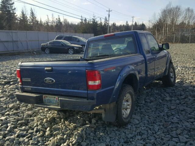 1FTZR45E88PA12389 - 2008 FORD RANGER SUP BLUE photo 4