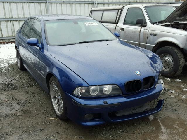 WBSDE93441BZ98755 - 2001 BMW M5 BLUE photo 1