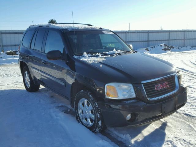 1GKDT13S242223571 - 2004 GMC ENVOY BLACK photo 1