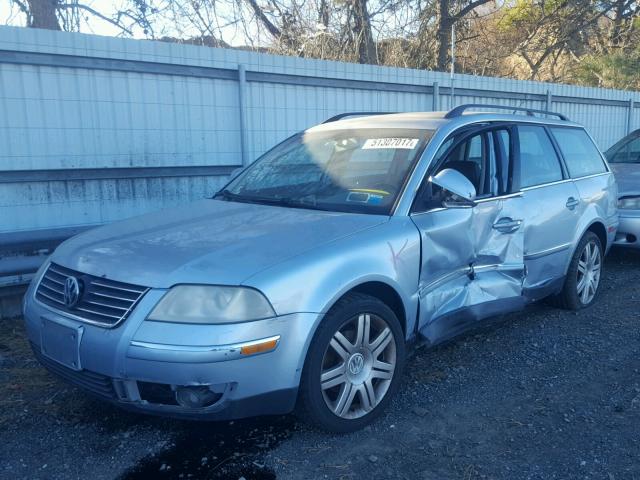 WVWWU63B15E006303 - 2005 VOLKSWAGEN PASSAT GLX 蓝色 照片 2