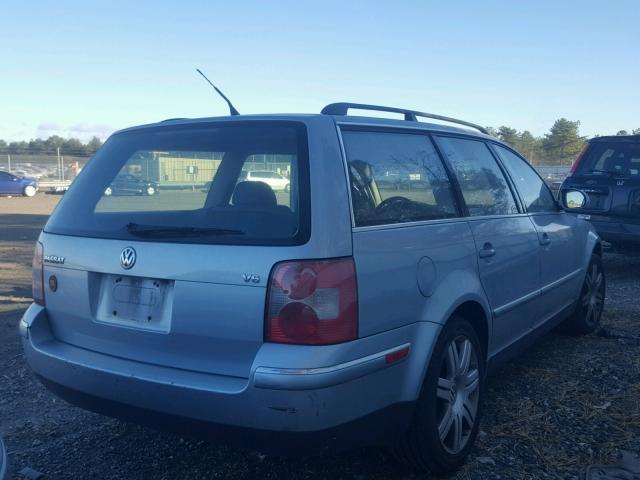 WVWWU63B15E006303 - 2005 VOLKSWAGEN PASSAT GLX 蓝色 照片 4