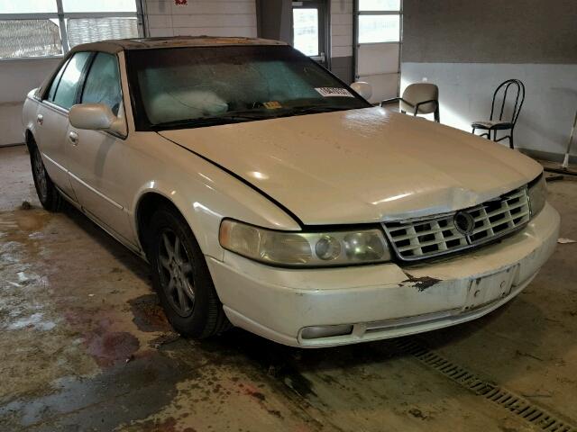 1G6KY549X1U131375 - 2001 CADILLAC SEVILLE ST WHITE photo 1