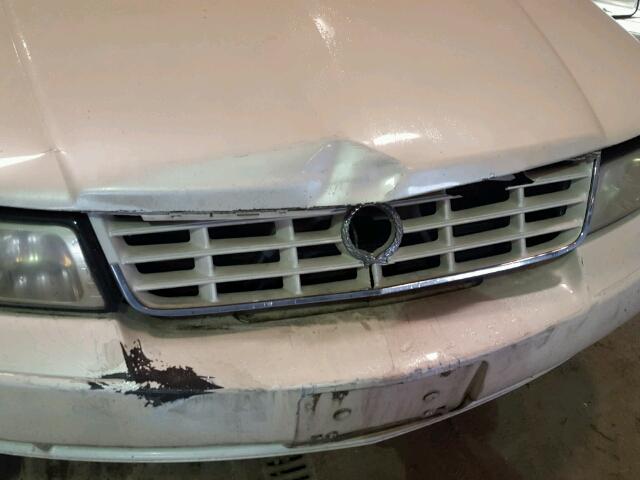 1G6KY549X1U131375 - 2001 CADILLAC SEVILLE ST WHITE photo 9