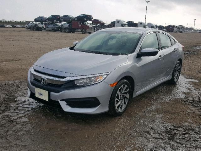 19XFC2F7XHE044575 - 2017 HONDA CIVIC EX SILVER photo 2