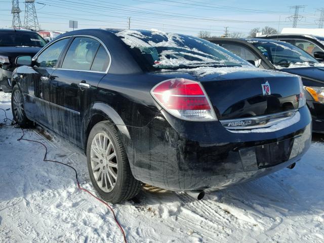 1G8ZV57747F190959 - 2007 SATURN AURA XR BLACK photo 3