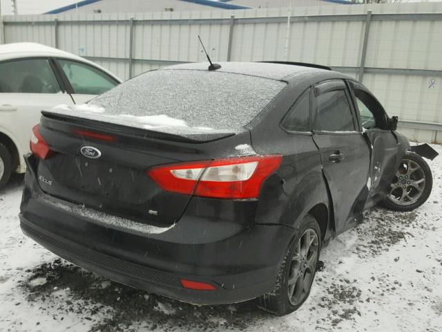 1FADP3F26DL235973 - 2013 FORD FOCUS SE BLACK photo 4