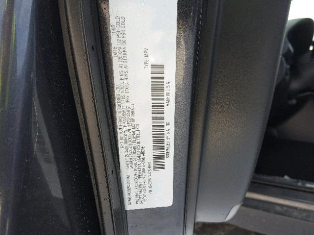 4S4BP62C477324970 - 2007 SUBARU LEGACY OUT GRAY photo 10