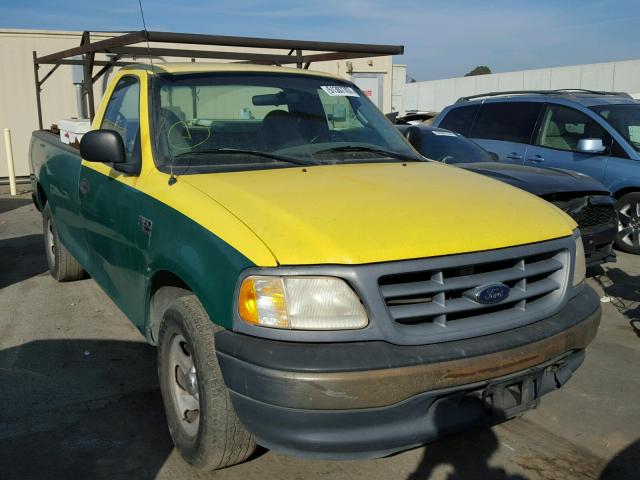 1FTRF17WXYNC13204 - 2000 FORD F150 GREEN photo 1