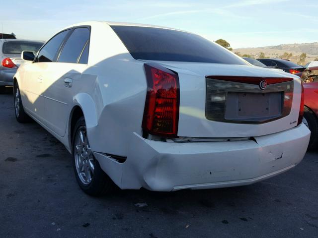 1G6DM57N130150744 - 2003 CADILLAC CTS WHITE photo 3