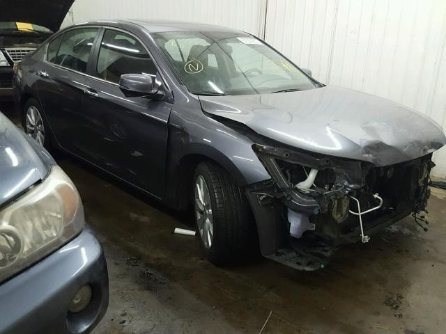 1HGCR2F85EA294462 - 2014 HONDA ACCORD EXL GRAY photo 1