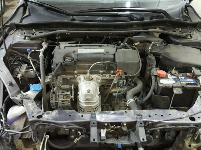 1HGCR2F85EA294462 - 2014 HONDA ACCORD EXL GRAY photo 7