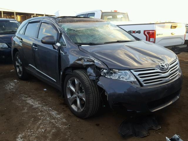 4T3BK3BB7AU033013 - 2010 TOYOTA VENZA BASE GRAY photo 1