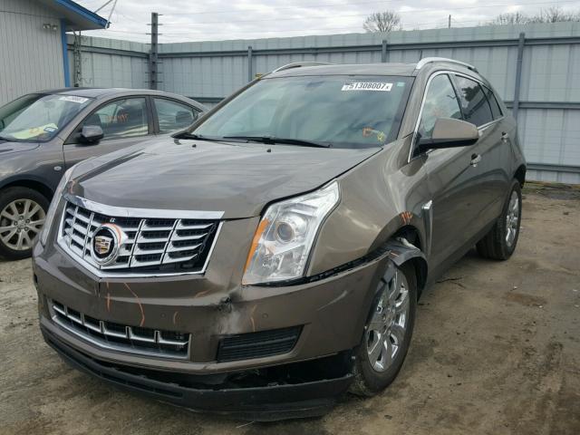 3GYFNBE31ES653960 - 2014 CADILLAC SRX LUXURY BROWN photo 2