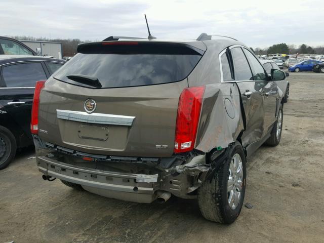 3GYFNBE31ES653960 - 2014 CADILLAC SRX LUXURY BROWN photo 4