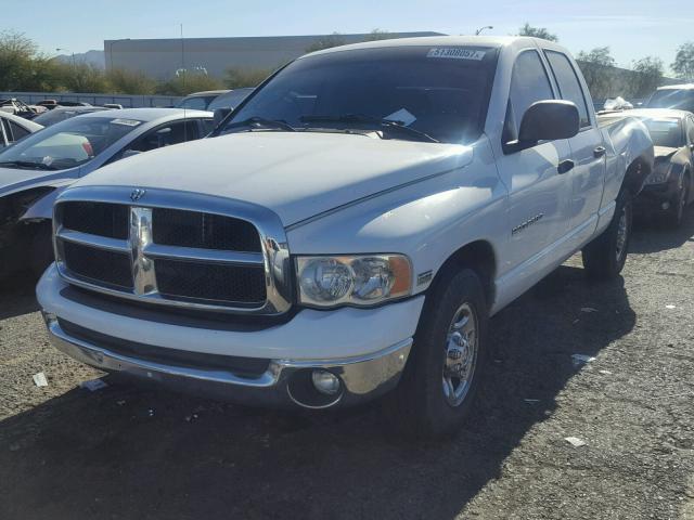 3D7KA28D54G274620 - 2004 DODGE RAM 2500 S WHITE photo 2