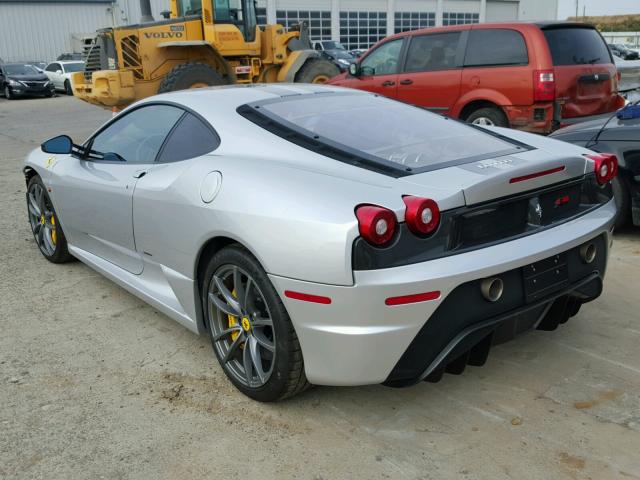 ZFFKW64A880161299 - 2008 FERRARI F430 SCUDE SILVER photo 3