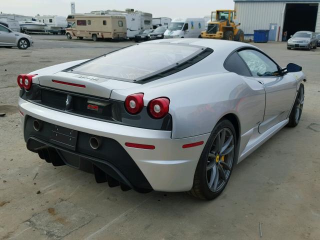 ZFFKW64A880161299 - 2008 FERRARI F430 SCUDE SILVER photo 4