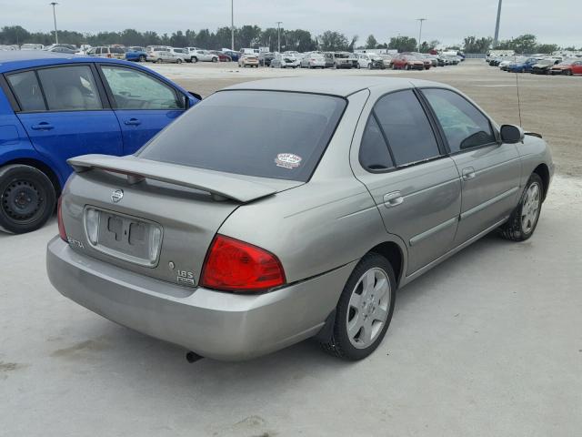 3N1CB51D56L453437 - 2006 NISSAN SENTRA 1.8 BEIGE photo 4