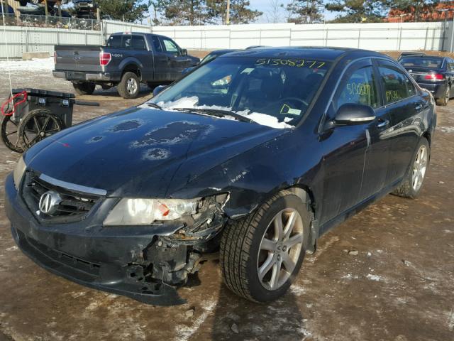 JH4CL95824C022365 - 2004 ACURA TSX BLACK photo 2