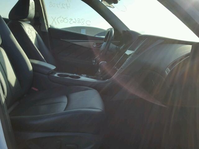 JN1BV7AP0EM672061 - 2014 INFINITI Q50 BASE Blanco foto 5