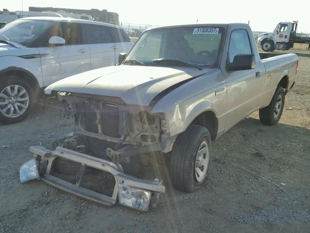 1FTYR10DX8PA38985 - 2008 FORD RANGER TAN photo 2