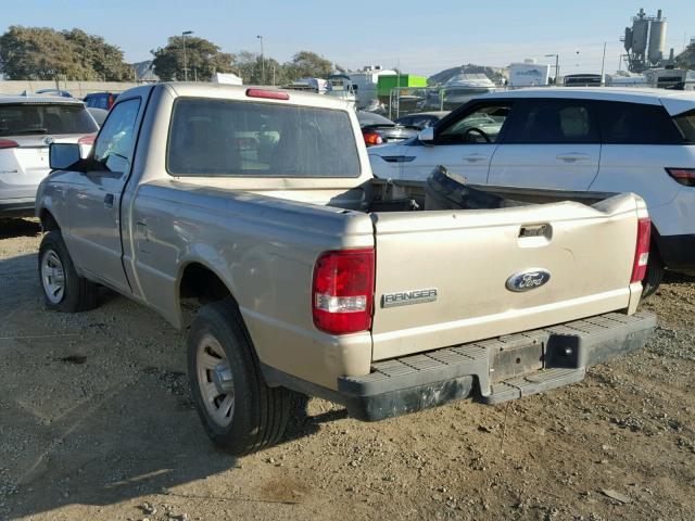 1FTYR10DX8PA38985 - 2008 FORD RANGER TAN photo 3