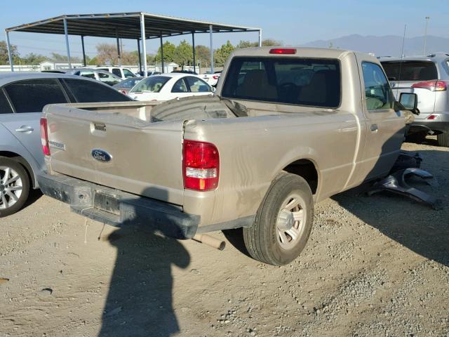 1FTYR10DX8PA38985 - 2008 FORD RANGER TAN photo 4