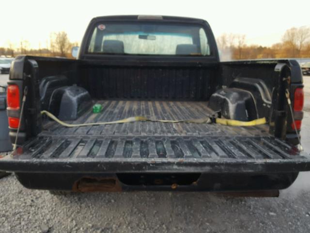 1B7HC16Y4TS544197 - 1996 DODGE RAM 1500 BLACK photo 6