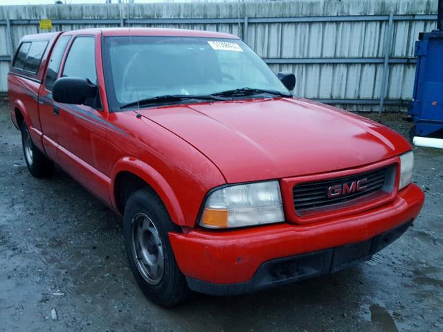 1GTCS1951Y8282660 - 2000 GMC SONOMA RED photo 1