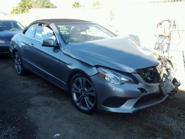 WDDKK5KF0EF246204 - 2014 MERCEDES-BENZ E 350 GRAY photo 1